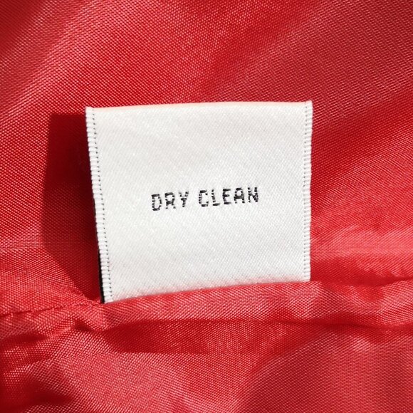 Talbots Ladies Size 10 Red 3 Button Closure Lined Made in Korea Blazer/Jacket - Picture 6 of 12